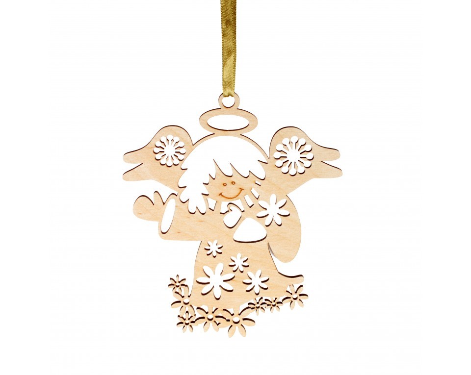 Plywood form - pendant "Buratini", Article: DZ50017