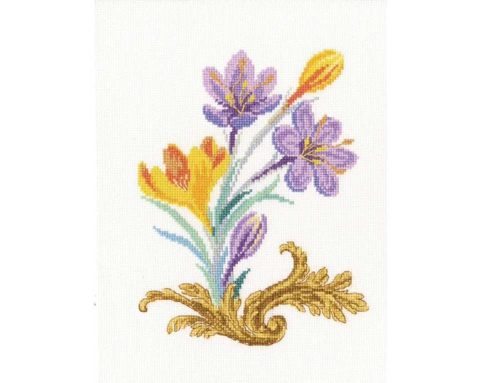 Cross-Stitch Kit "Crocus", Article: C257