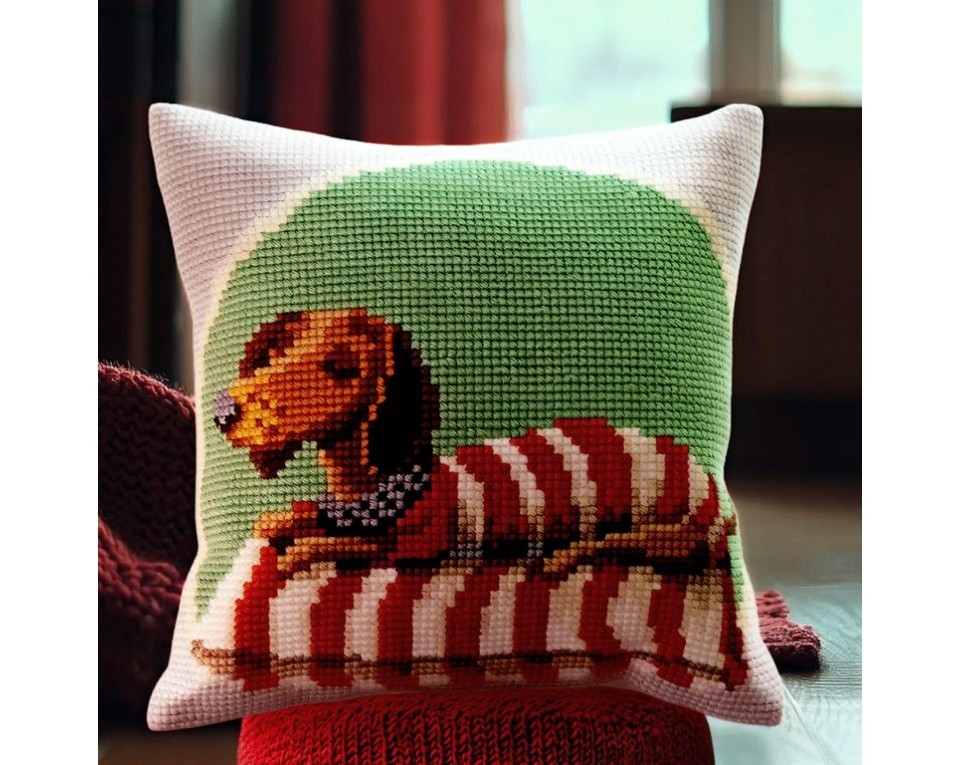 Dachshund on Couch, Article: 5 510