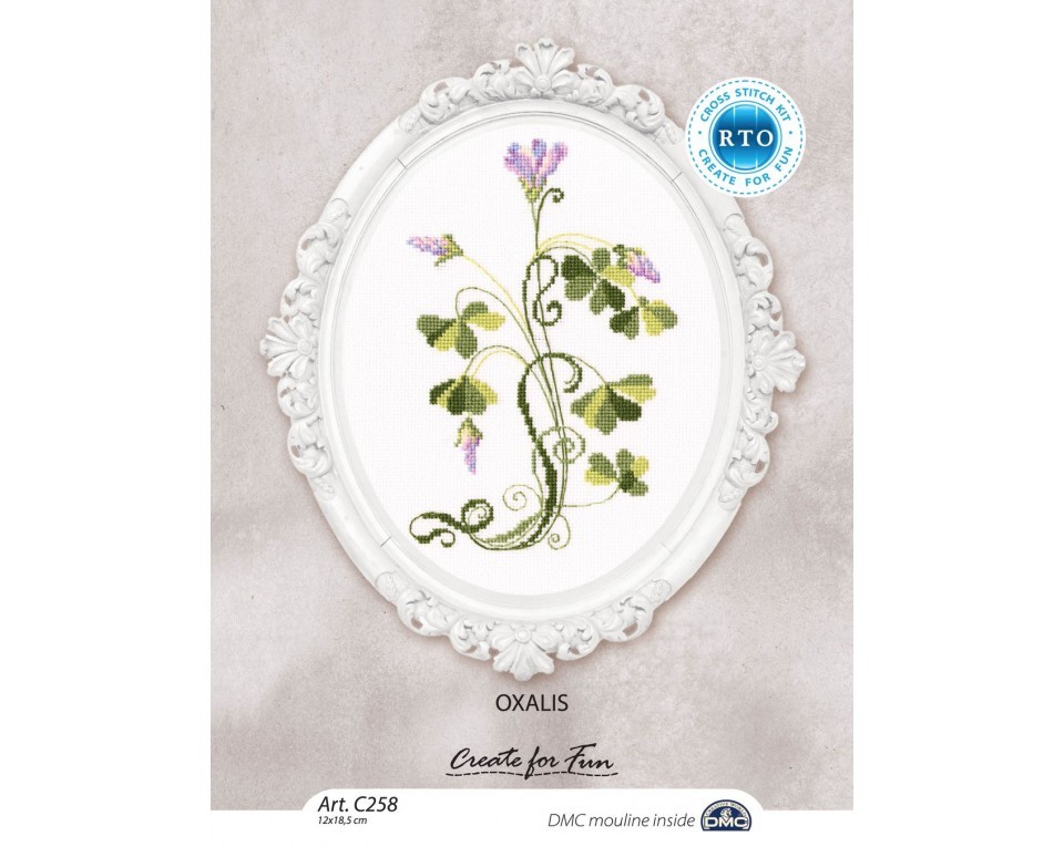 Cross-Stitch Kit "Oxalis", Article: C258