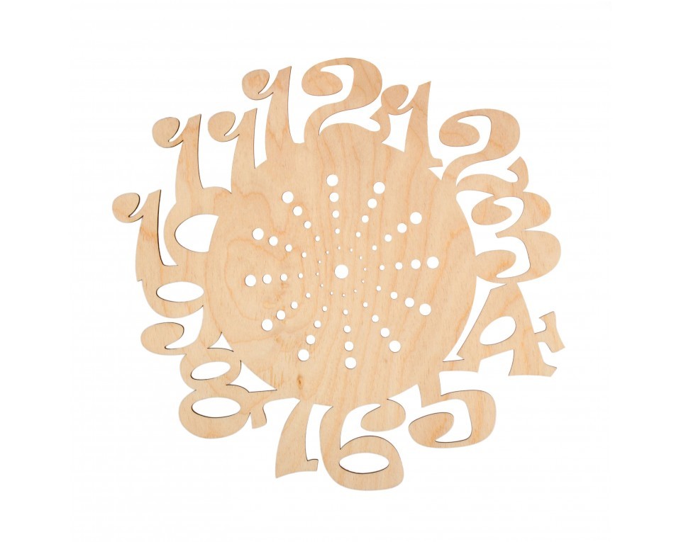 Plywood form - watch "Buratini", Article: DZ60001