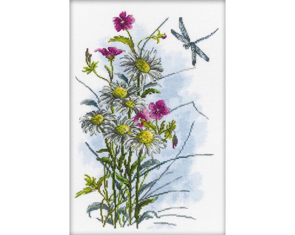 Cross-Stitch Kit "Meadow in summer", Article: M259