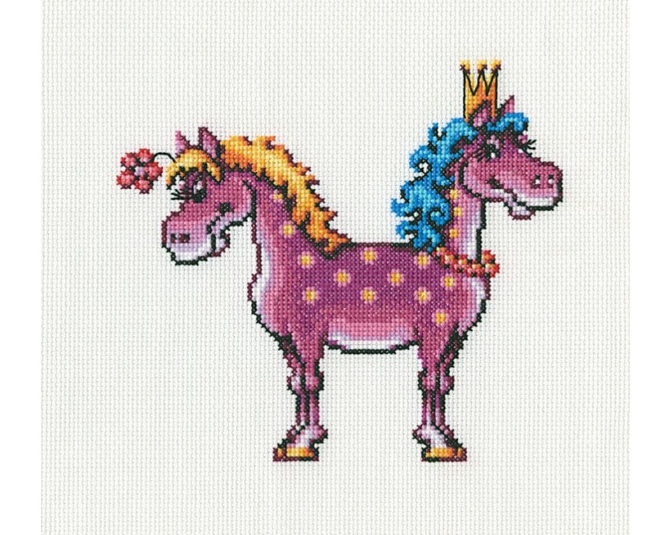 Cross-Stitch Kit "Beautiful+ rich", Article: C205