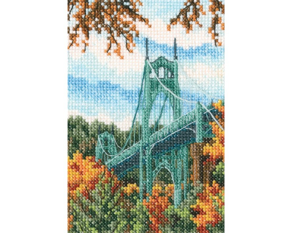 Cross-stitch kit "St. Johns Bridge", Article: C305