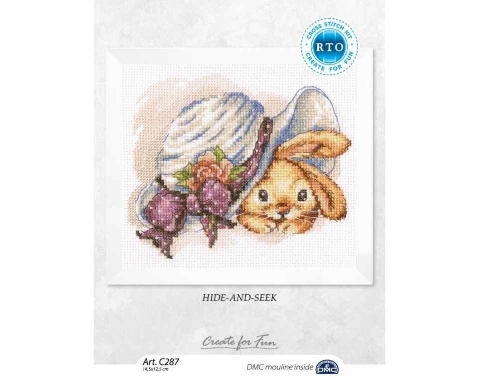Cross-stitch kit "Hide-and-seek", Article: C287