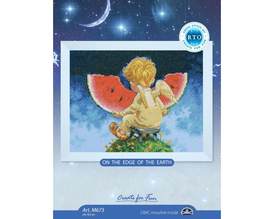 Cross-stitch kits "On the edge of the Earth", Article: M673