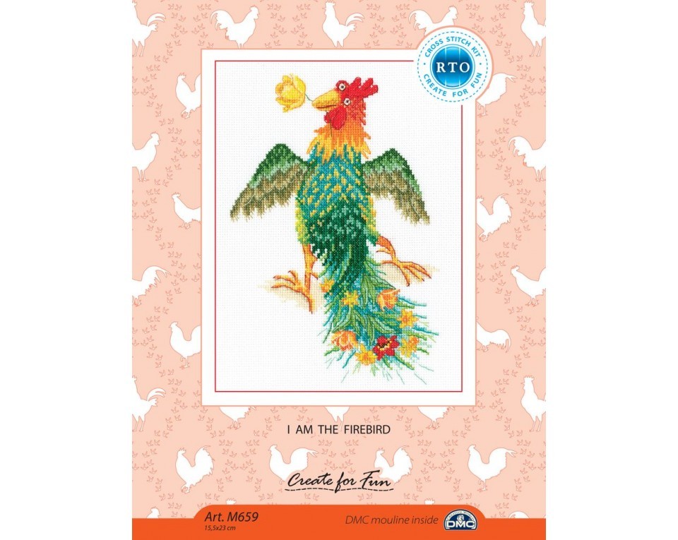 Cross-stitch kits "I am the Firebird", Article: M659