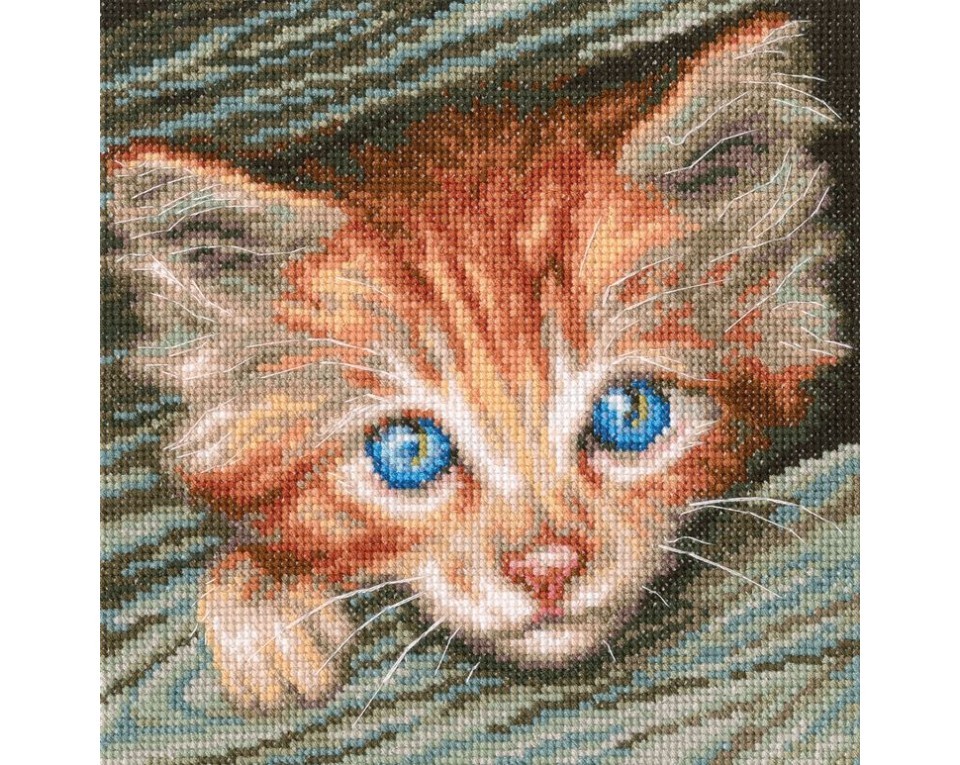 Cross-stitch kits "Fluffy observer", Article: M710