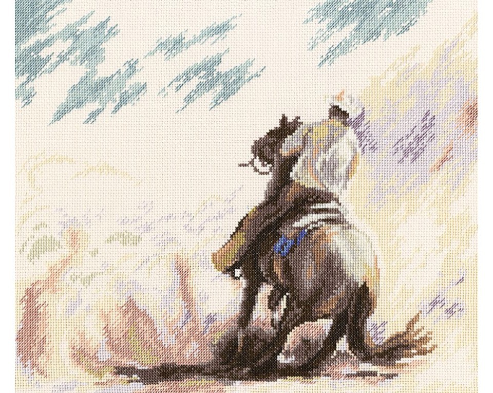 Cross-Stitch Kit "Prairy dust", Article: M490