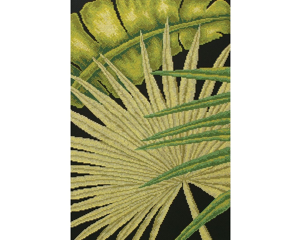 Cross-Stitch Kit "Palm leaves-2", Article: M447
