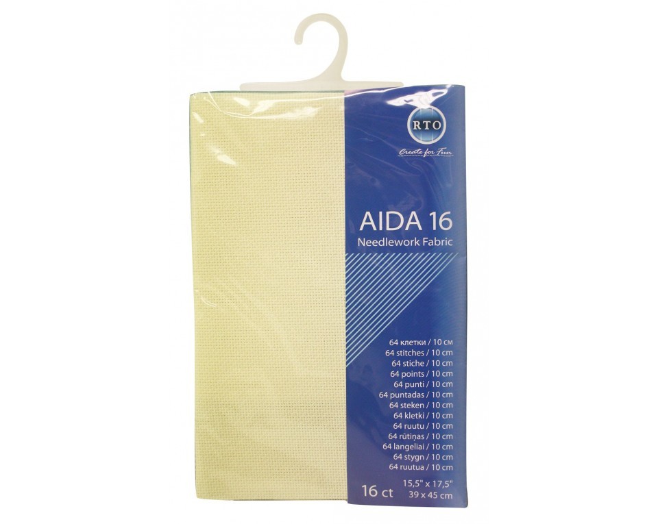 Pre-cut needlework fabrics, Article: AIDA16-101