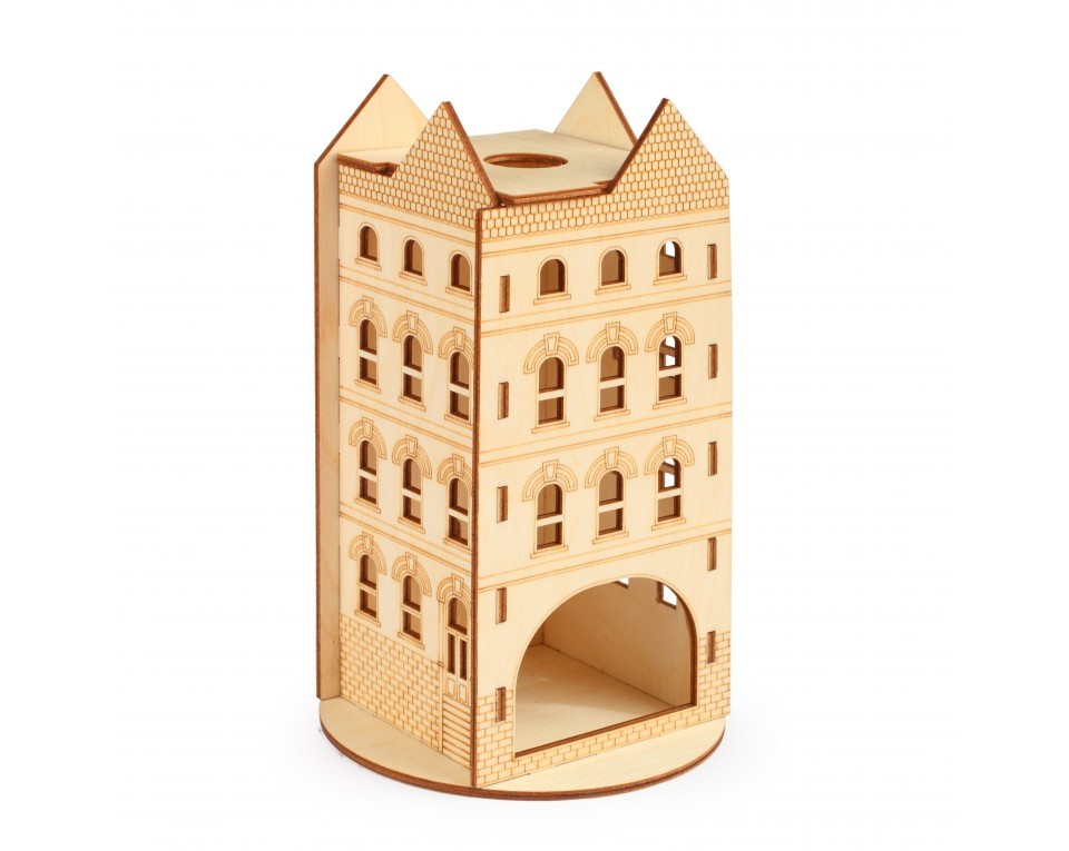 Plywood form "Tea house" "Buratini", Article: DZ20010