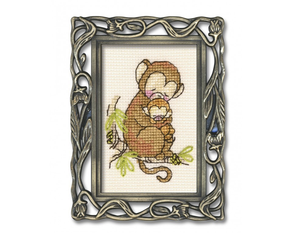 Cross-Stitch Kit "Monkey", Article: FA033