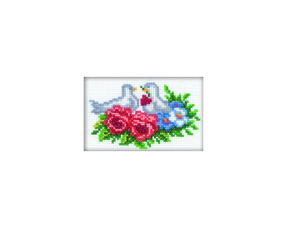 Cross-Stitch Kit "Doves", Article: H118
