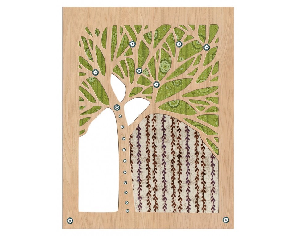 Plywood form "Buratini" - decorative plate, Article: DZ70018