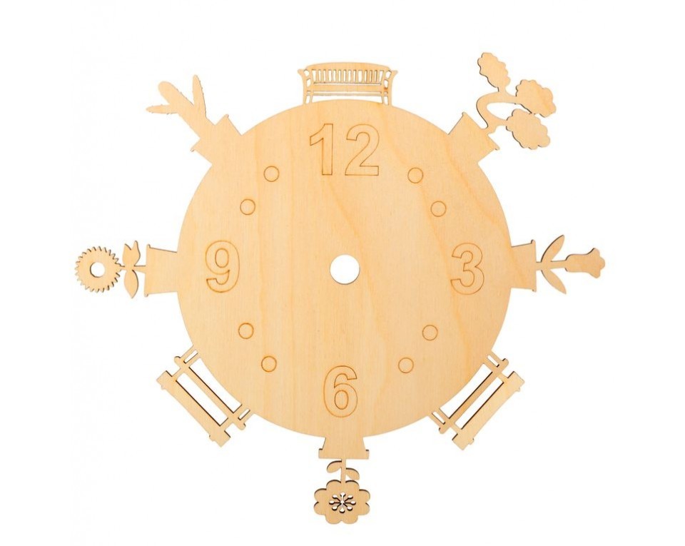 Plywood form - watch "Buratini", Article: DZ60022