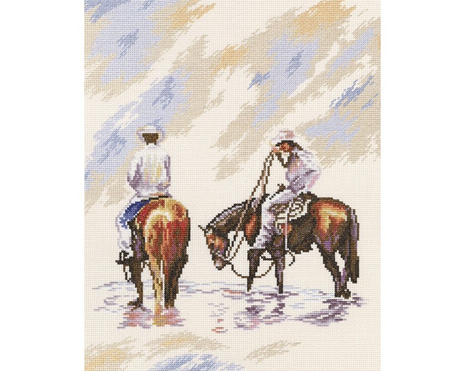 Cross-Stitch Kit "Watering place", Article: M489
