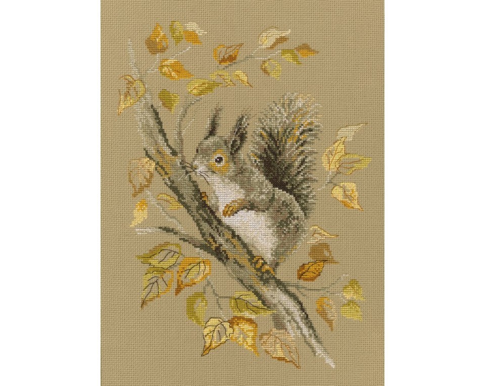 Cross-stitch kit "Autumn Story", Article: M577