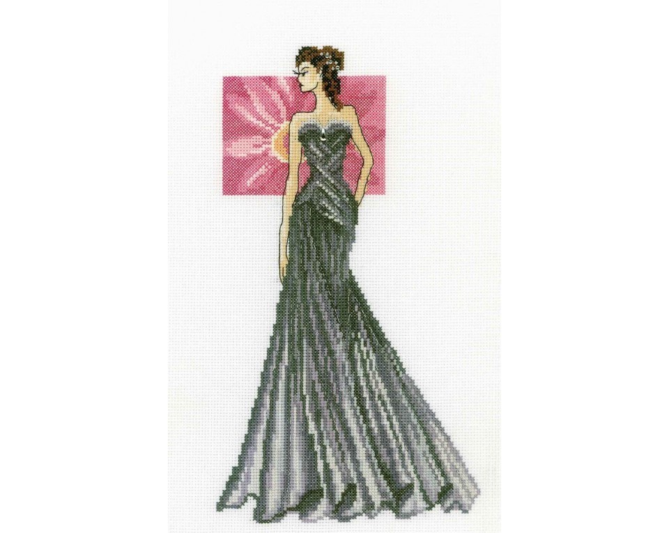Cross-Stitch Kit "Miss Elegance", Article: M309