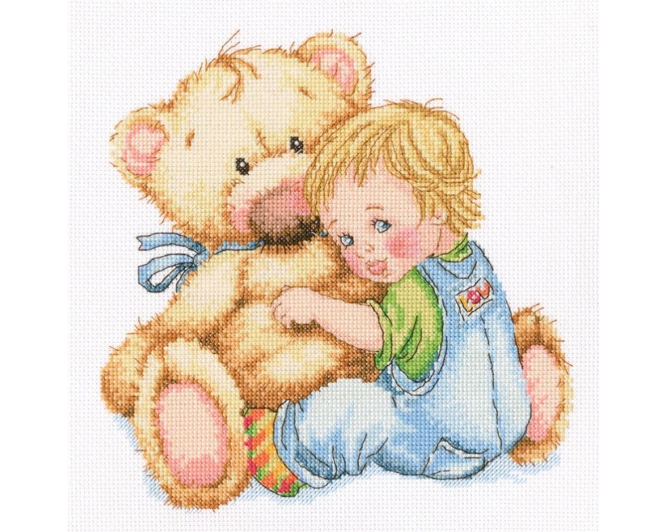 Cross-stitch kits "Beloved Teddy", Article: M664