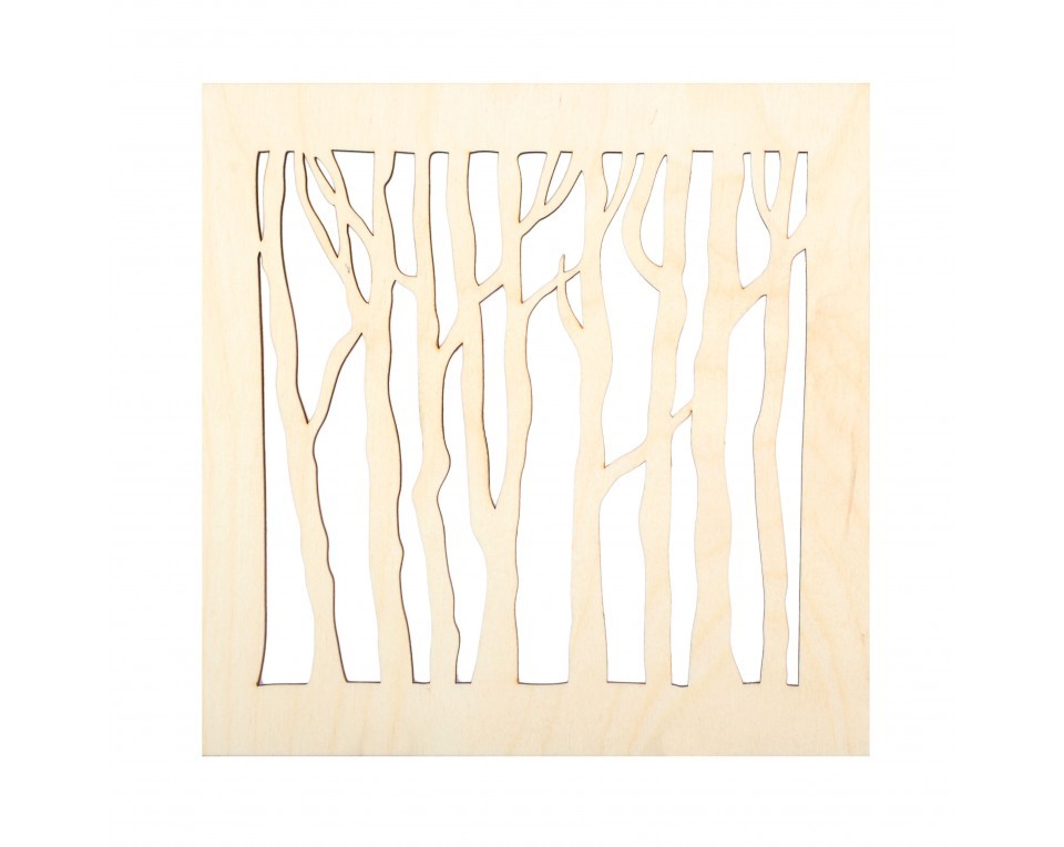 Plywood form "Buratini" - decorative plate, Article: DZ70019