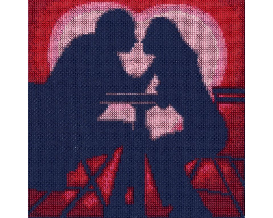 Cross-stitch kits "Love feeling", Article: M640