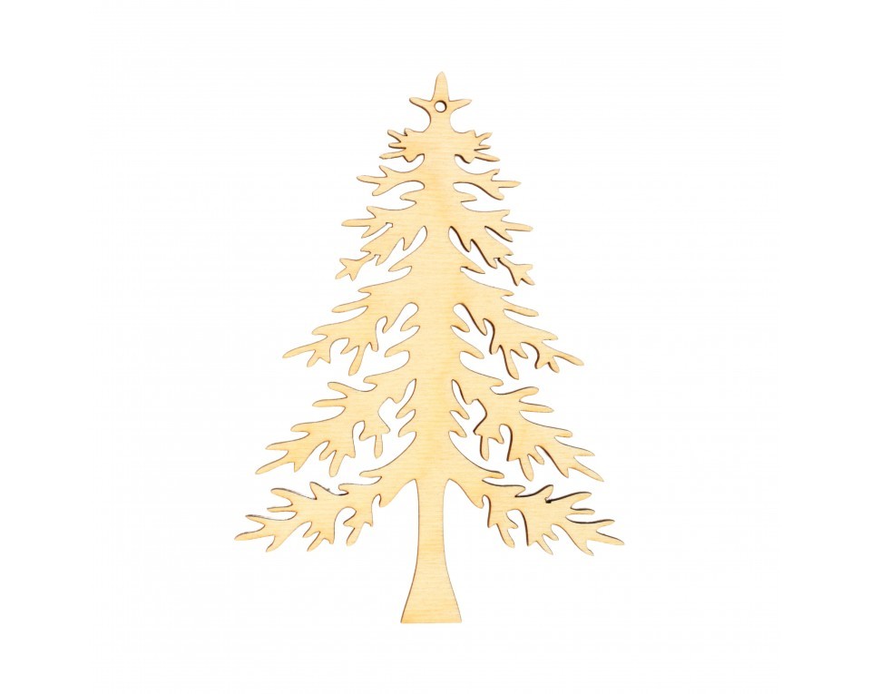 Plywood form - Christmas pendant "Buratini", Article: DZ90056
