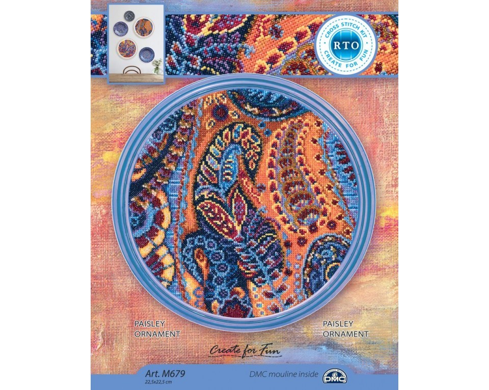 Cross-Stitch Kit "Ornament", Article: M679