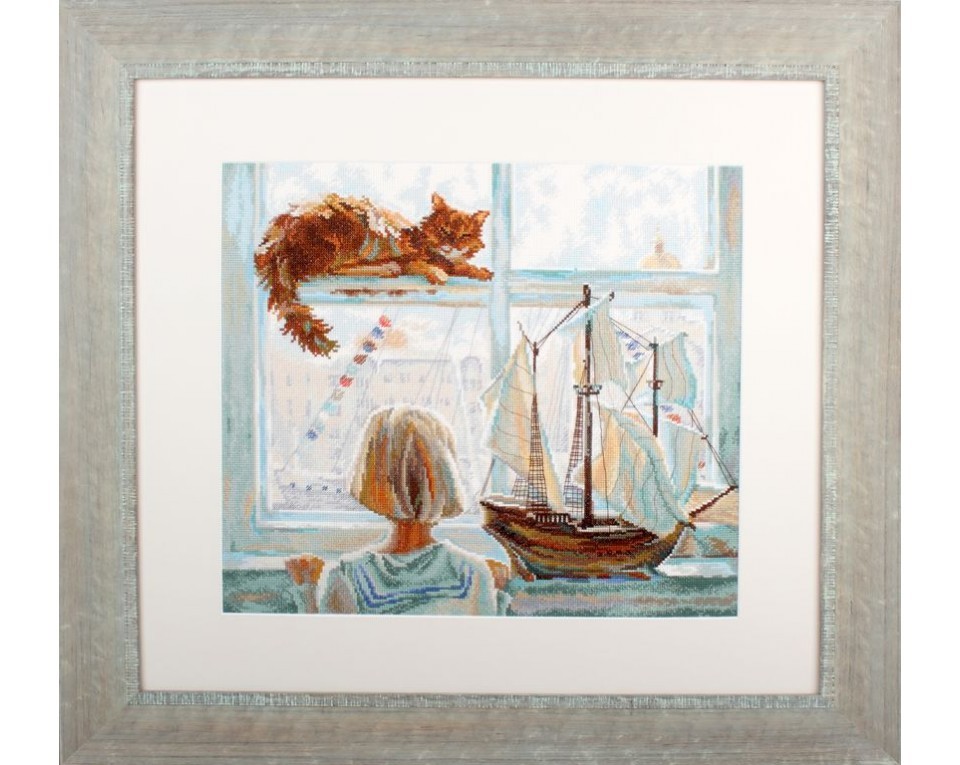 Cross-stitch kit "Dreams of sea", Article: M555