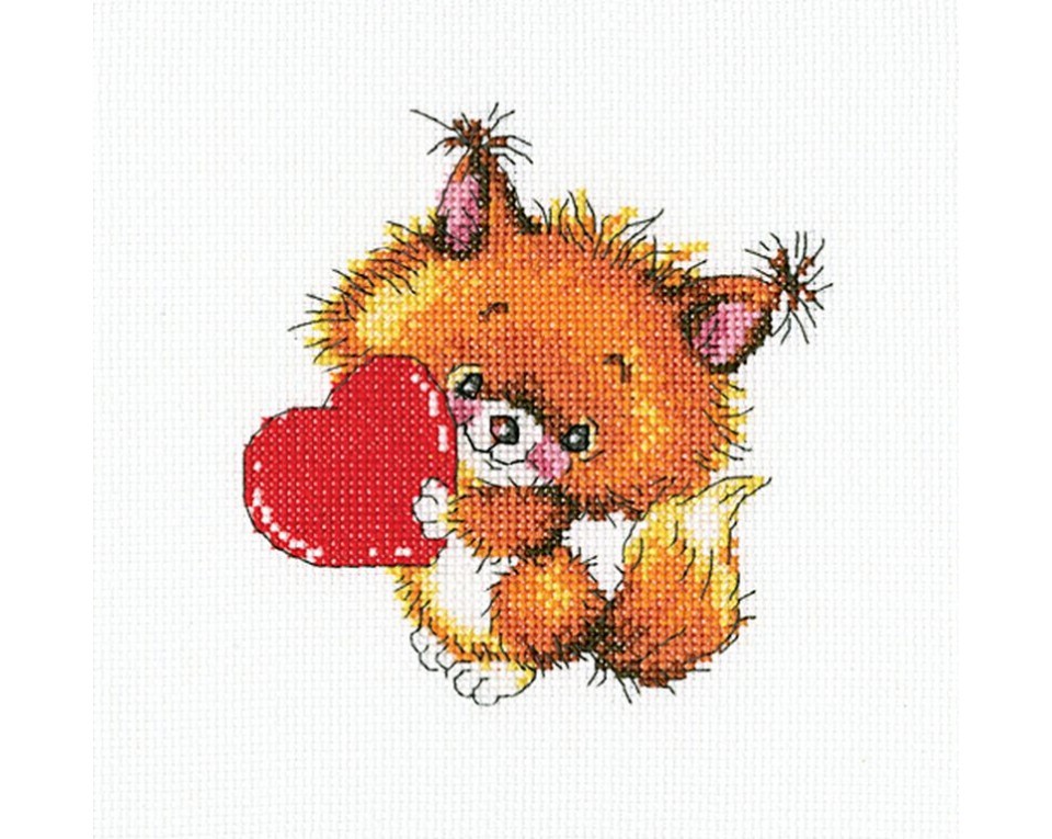 Cross-Stitch Kit "Kind heart!", Article: C216