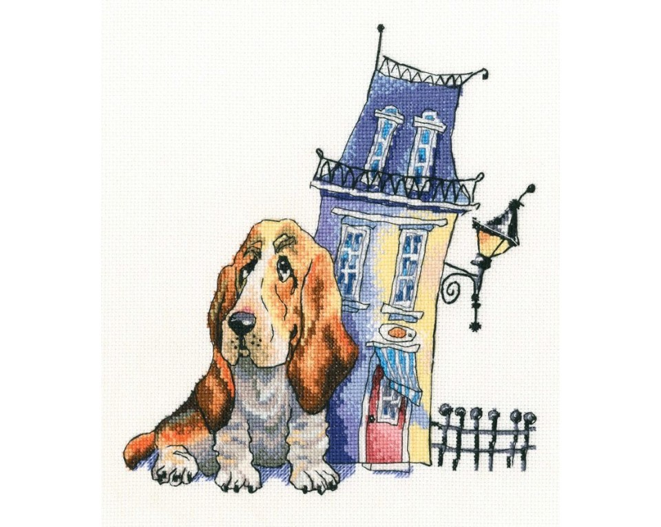 Cross-stitch kits "Home and friend", Article: M701