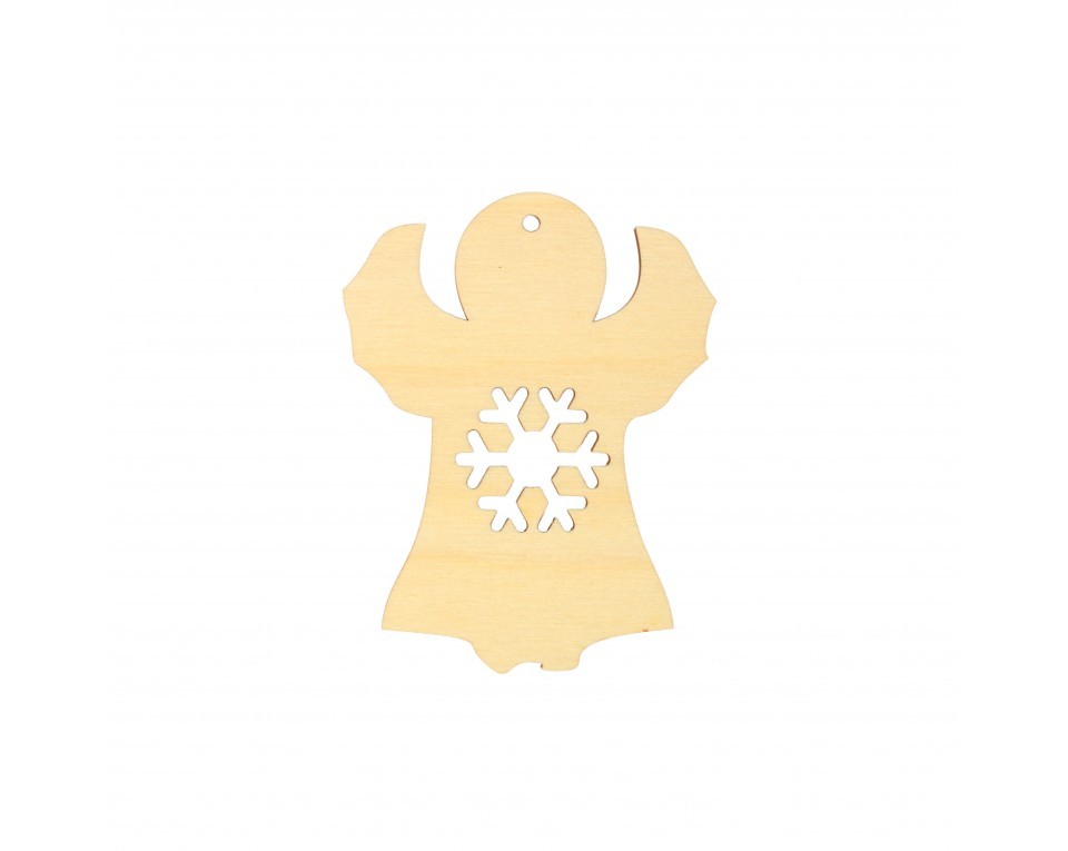 Plywood form - Christmas pendant "Buratini", Article: DZ90080