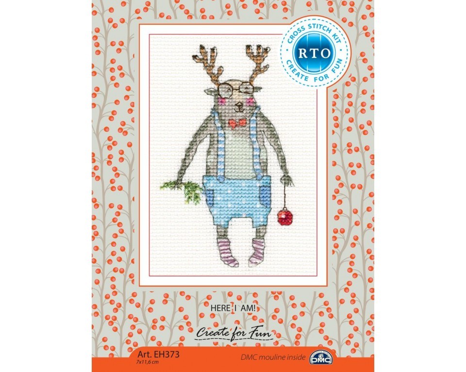 Cross-stitch kit "Here I am", Article: EH373