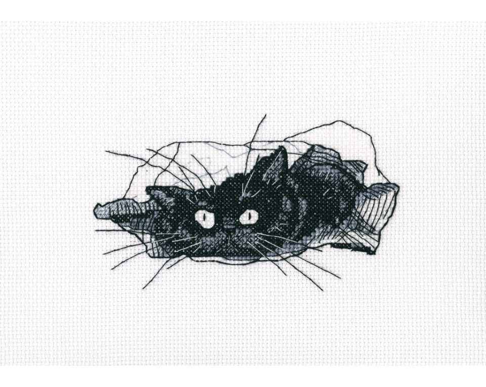 Cross-stitch kits "Among black cats", Article: M667