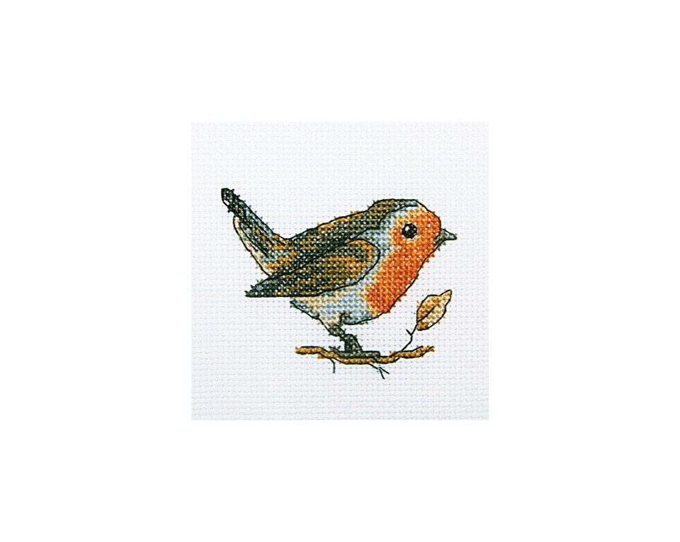 Cross-Stitch Kit "Redbreast", Article: H222