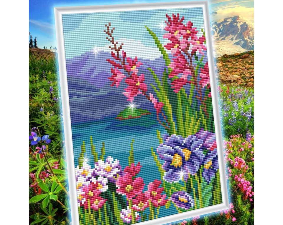 Mountain lake, Article: DE7183