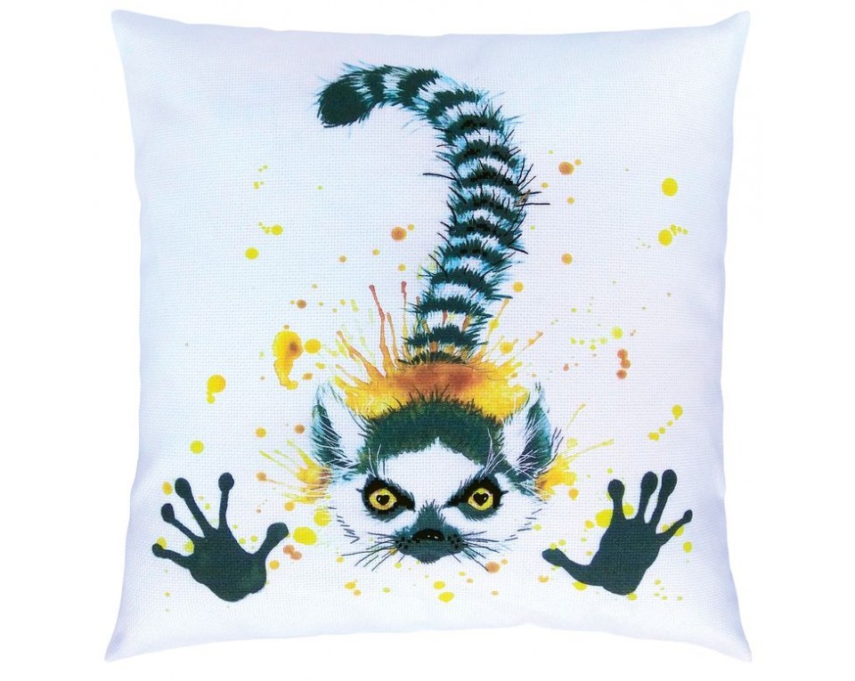 Cross-stitch kits with printed background "Black gloves", Article: DT-M020