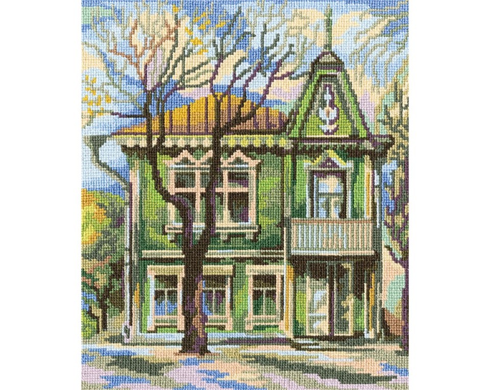 Cross-Stitch Kit "Peaceful evening", Article: M416