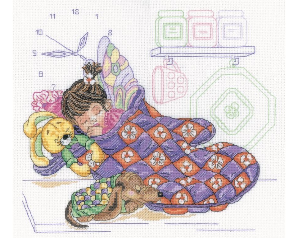 Cross-Stitch Kit "Kitchen fairy", Article: M318