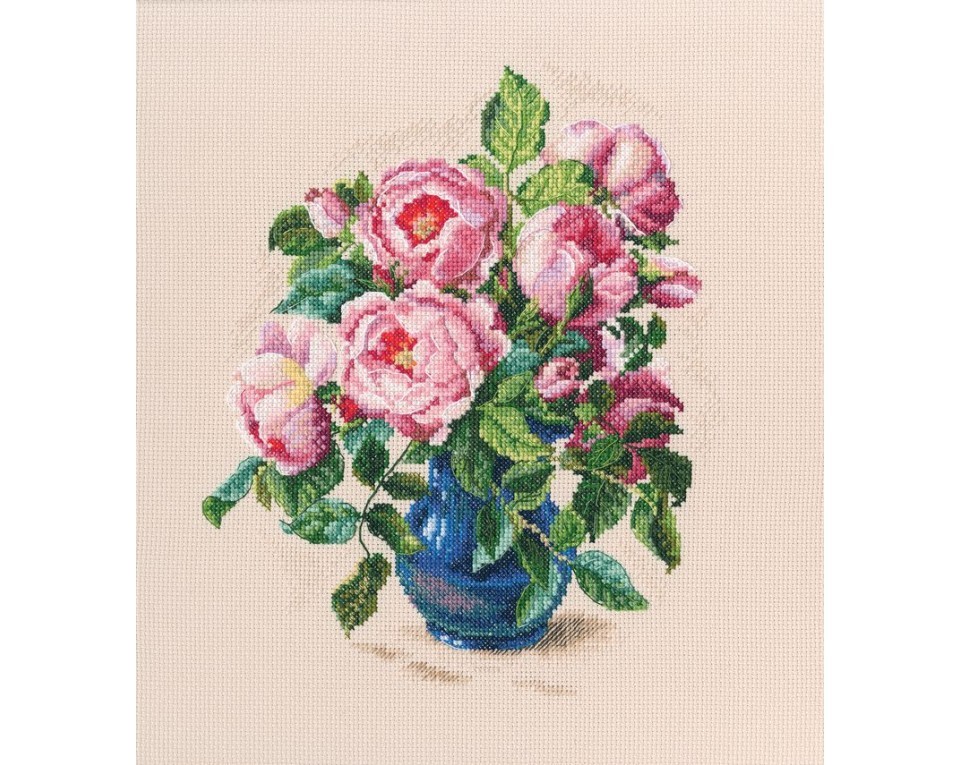 Cross-stitch kits "Tender rose buds", Article: M720