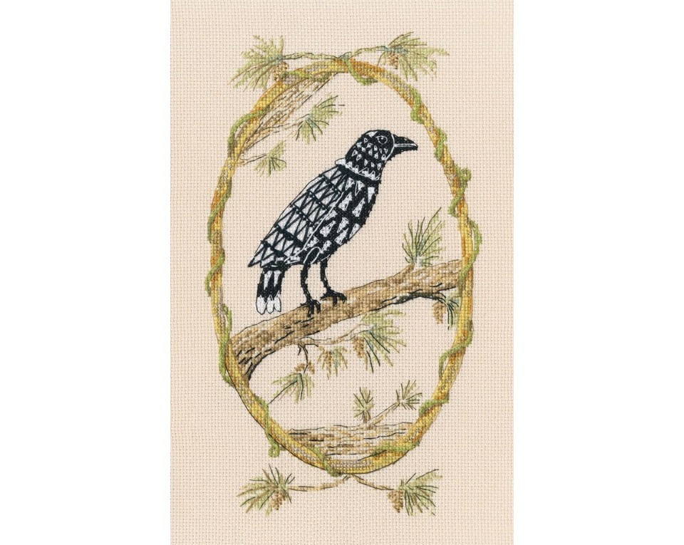 Cross-stitch kit "Raven", Article: M779