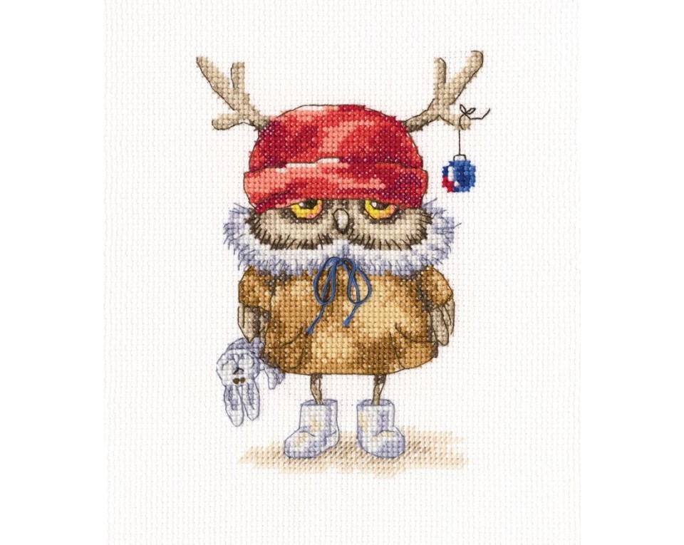 Cross-Stitch Kit "Ready for the new year", Article: C230