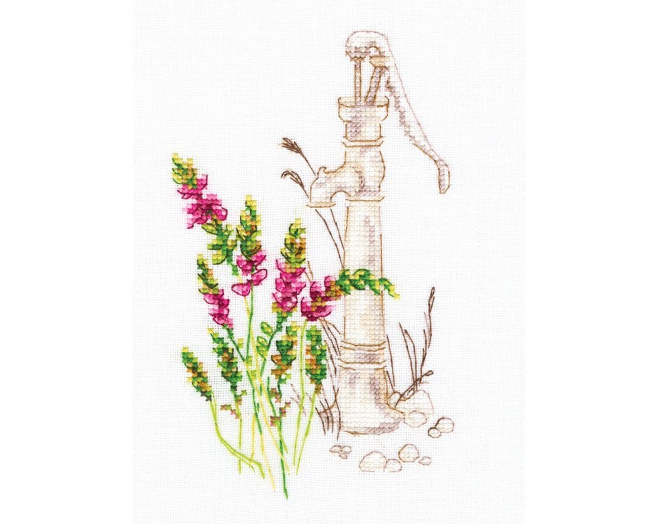 Cross-stitch kit "Bloomy herbs", Article: M775