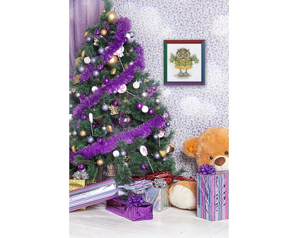 Cross-Stitch Kit "Christmas tree necklace", Article: C229