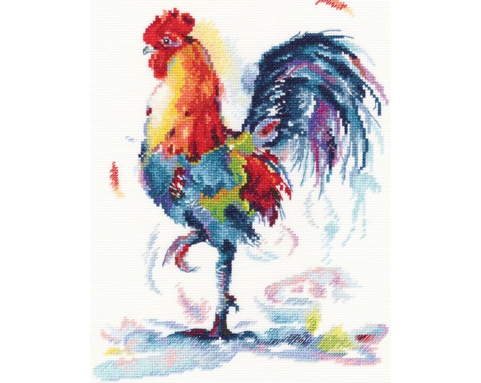 Cross-stitch kits "Plumelet for luck", Article: M619
