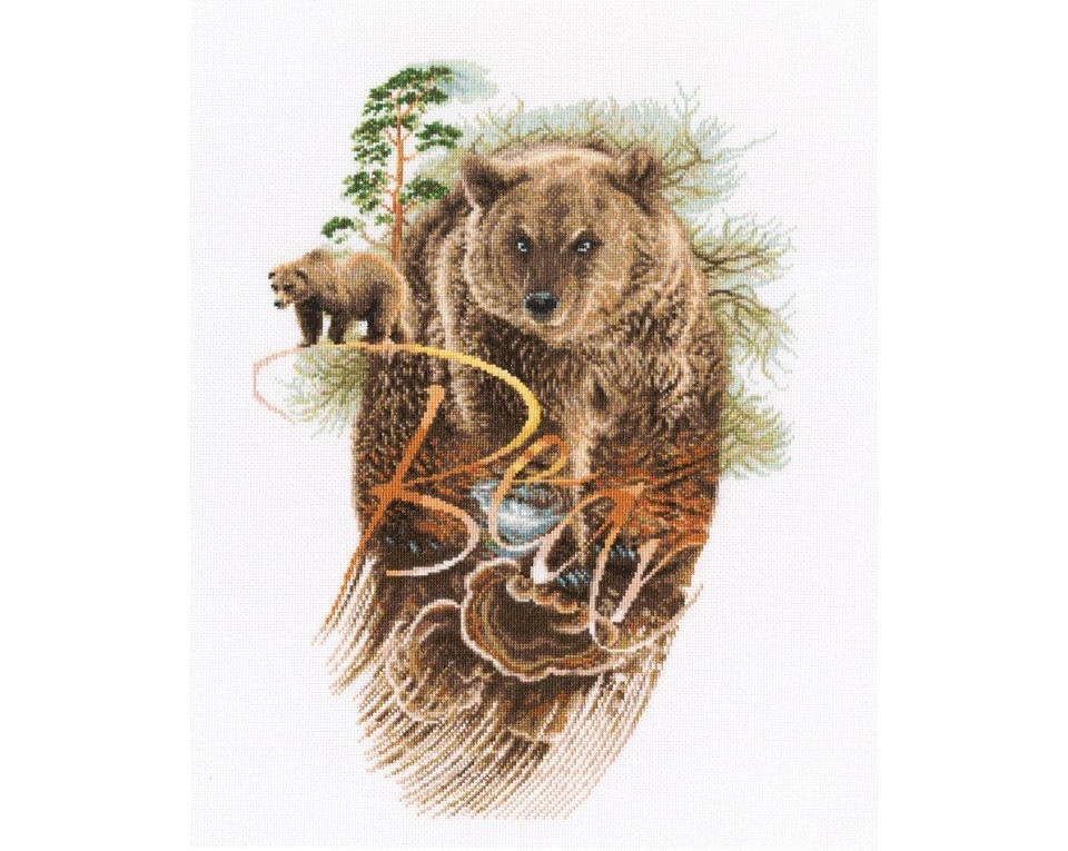 Cross-stitch kits "Forester", Article: M781