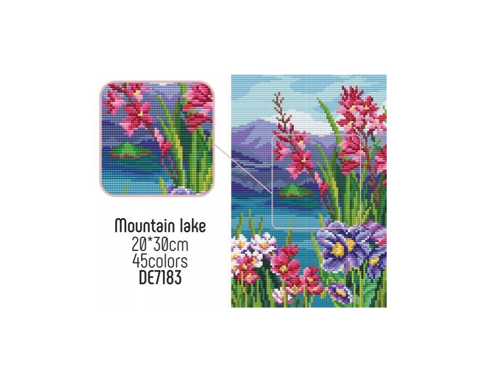 Mountain lake, Article: DE7183