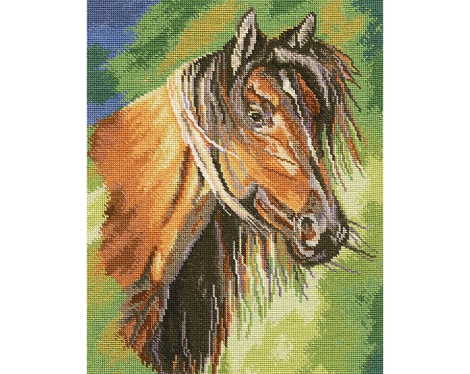 Cross-Stitch Kit "Mustang", Article: M492