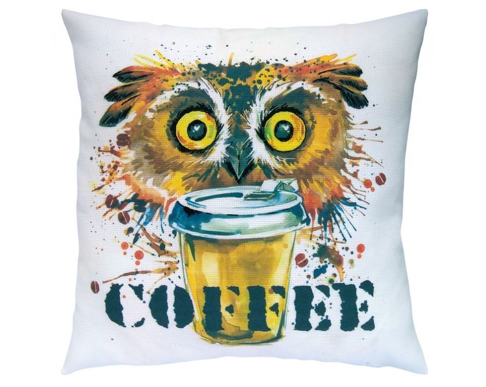 Cross-stitch kits with printed background "Coffee", Article: DT-M021