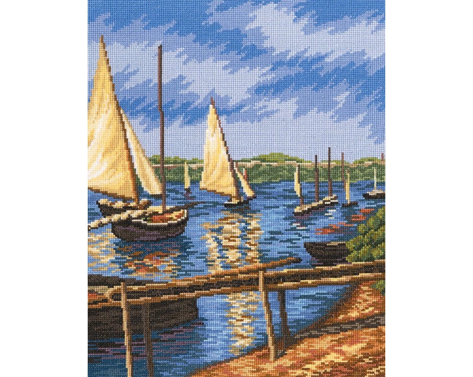 Cross-Stitch Kit "Sailing boats", Article: M399
